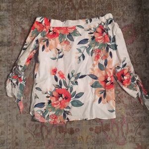 Off the shoulder top